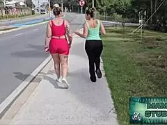 Mama Studio Outdoor Walk Turns Wild Latina Milf Creampie Frenzy