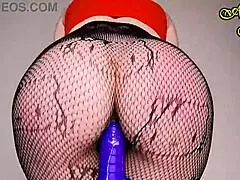 Close-Up Juicy Creamy Pussy Penetration Sounds While Pawg Rides Dildo