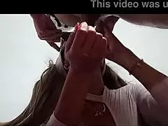 perfect milf's 15-minute deepthroat blowjob... gagging on big cock cumshot in mouth