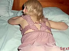 Step-mom invites my cock to her dark room!