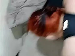 redhead brazilian babe drools on cock begs deep fuck