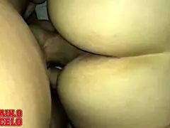 Wanna watch this latina milf ride big black cock raw with her nerd girlfriend?