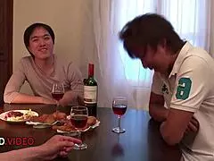 Ichika Bent Over for Intense Doggystyle Pounding in Steamy JAV Christmas Fuck