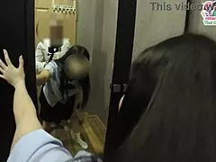 thai high school girl ninewthai fucks in mirror before school bent over creampie public style?