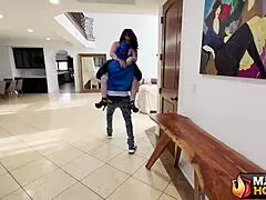 Chubby Redhead Milf Peaches Dress Off for BBC Deepthroat Wet Pussy Fuck