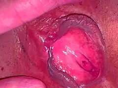 amateur asian wife shows pink shaved pussy 269 days post virginity loss close up