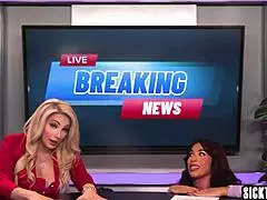 two big cock shemales fuck black milf destiny 18+ mira right in the tv program