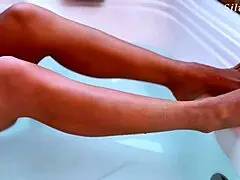 mi madrastra colombian milf convinces me for hot sex in bedroom missionary cowgirl