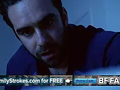 he was so horny for curvy stepmom fucked her raw deepthroat creampie same bed as stepdad 😈💦