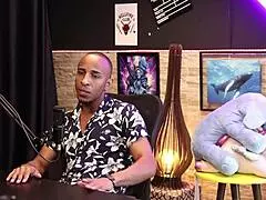 best black stud moments in sensual casting part 1 🔥 sheer red vibes