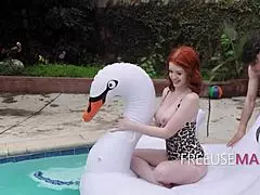 Needy stepmom lets group use her pussy outdoors—what's her taboo fantasy?