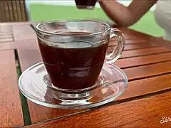 Coffee date explodes into total fucking chaos with one trick