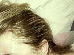 Step Son Slips Big Dick into Sleeping Stepmom's Mouth Early Morning