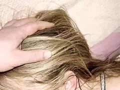 Step Son Slips Big Dick into Sleeping Stepmom's Mouth Early Morning