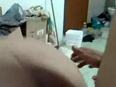 POV with Jully Ninfetinha's Sexy Latina Ass Bent Over for Creampie Doggystyle