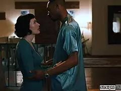 wanna see my black boss fuck my big tits milf wife just one time deep?