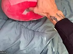 Spying Stepbro Rams Stepsis's Wet Pussy Doggy then Creampie Cowgirl Taboo!