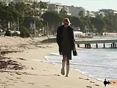 anouk blonde milf slams her small waist ass on thick cock anal pounding nonstop