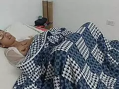 hey stepsis i caught you fingering in bed join me under sheets