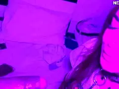 look at this curvy brazilian milf collared like a slut taking 24cm deep - total humiliation fuck