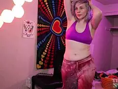 Twerking my big ass live on cam that march night was insane