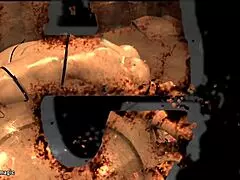 busty lezdom pounds bound wrestler hard