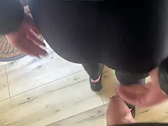 Friend's Wife Deep Fucked While Husband Hides Closet