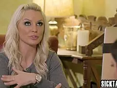 lusty milf kenzie taylor dives into horny teen serena blair with wild pussy licks and fingering fun