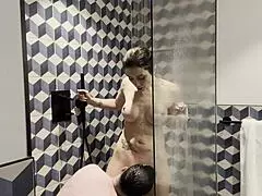 Italian Milf Pornstar Fucks Stud Bareback Shower Passion!