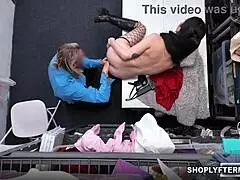 a stripper and hot milf shoplifter penelope raid must do more than strip to escape trouble