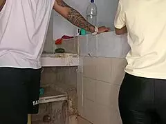 hey, ever chatted up stepmom's friend in kitchen then fingered her juicy pussy till fucking?