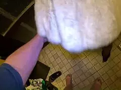 Risky Outdoor Blowjob: Dare You Watch Her Swallow Uncut?