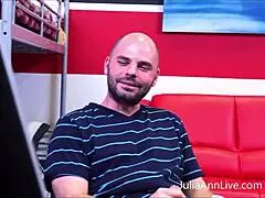 Julia Ann Gulps Every Drop of Student Jizz After Blonde Milf Professor Rides Cock!