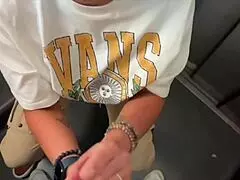 I feel her massive tits shaking wildly as Pam blonde takes brutal pounding after pounding