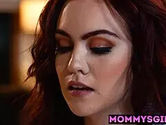 Creepy Stepdaughter Freya Fucks Stepmom Christie And Milf Milks It!