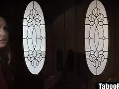 AGORAPHOBIC MILF GETS FACE FUCKED AND BANGS HARD BY MONSTER COCK!