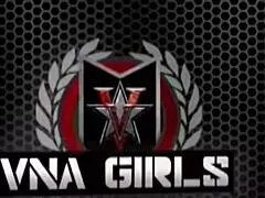 Sexy Blonde Vicky Vette Tongue Fucks Oriental Milf Maxine X Wet Pussy