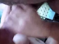 wife kneels in shower gulping hubby's full load? 😏💦