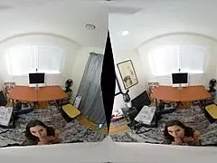 Gia DiMarco does anything for a friend's hardcore milf blowjob in stockings!