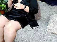 the slutty stepmother spreads her legs wide to teach stepson every curve and hole up close