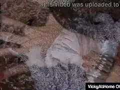 Hot Mature Vicky Vette Fingers Hairy Wet Pussy Beaver Lips Sensually!