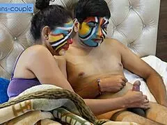 Sexy Nurse Aarti Deepthroats Patient's Monster Cock!