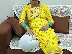 indian stepmom and stepson get naughty with hindi dirty talk and wild fucking