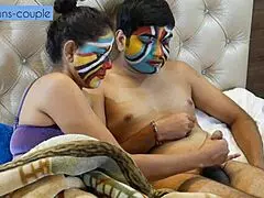 Sexy Nurse Aarti Deepthroats Patient's Monster Cock!