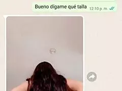 doña mary sends steamy whatsapp under skirt vid then i pound her wet mexican milf pussy hard