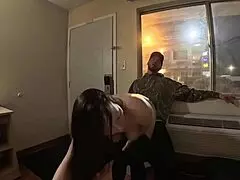 i crave watching my wife ride that monster cock with windows wide open