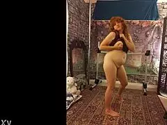 Hotwife Steffi Dances and Exposes Her Cunt for Hubby!