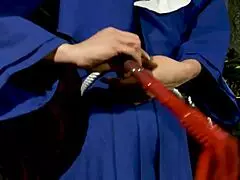 Naughty Dominatrix Nun Angel Long Fucks Cum from Katie K