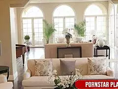 havana ginger rams strap-on deep in chad diamond's ass