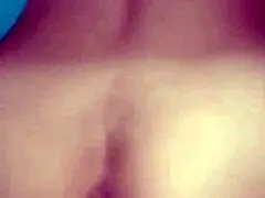 Petite brunette latina moans as she rides cock pov homemade doggystyle in bedroom